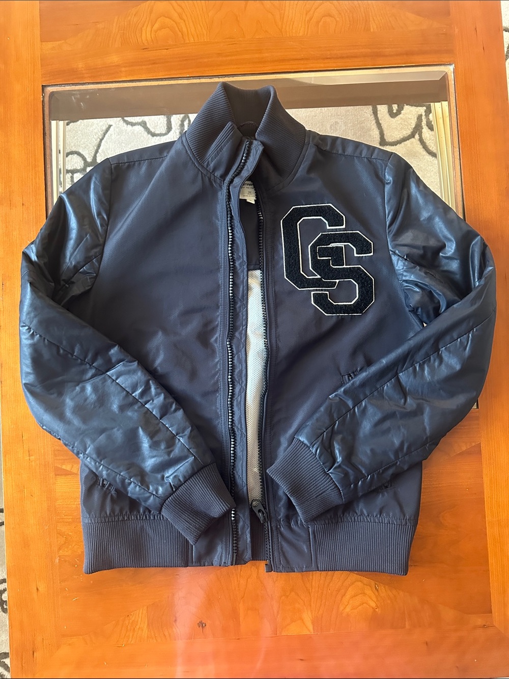 G-Star Raw Navy Jacket with Logo Patch